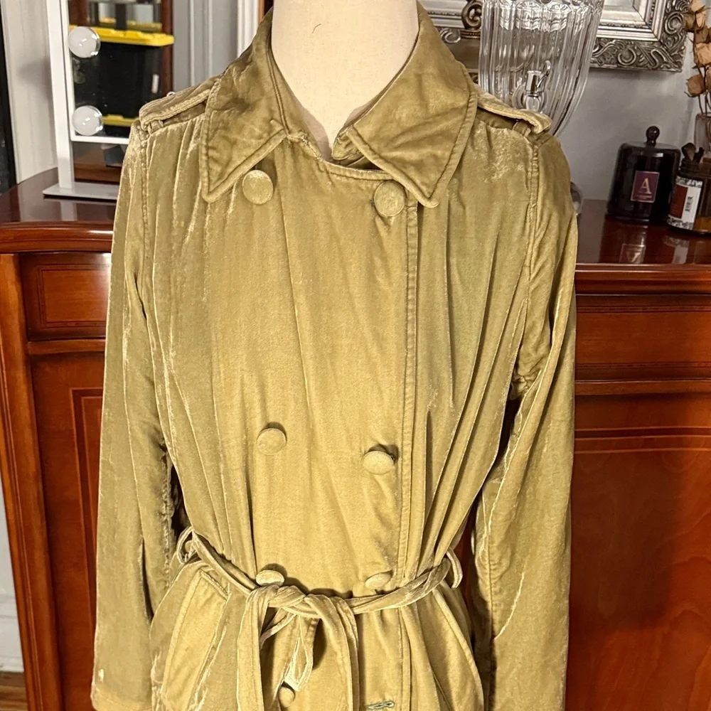 Scotch and soda  Olive Trench Coat - Picture 2 of 11